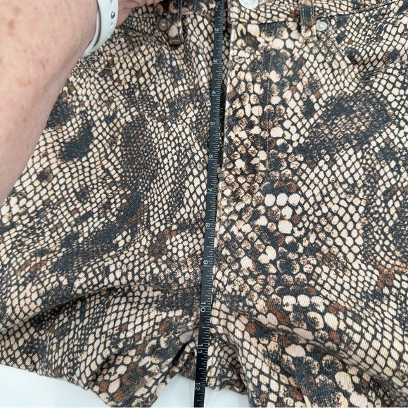 Free People We The Free Women’s High Rise Snakeskin Print Skinny Jeans Size 27 - Picture 9 of 15